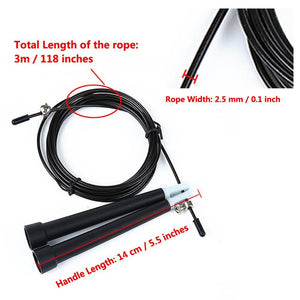 Steel Wire Skipping Rope Adjustable