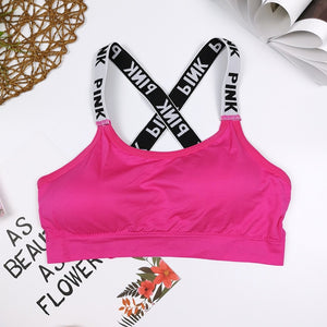 Pink Energy Seamless Running Sport Bras